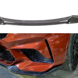 Real Carbon Fiber CS Style Bumper Front Lip Splitter Car Body Kit For BMW M2C F87