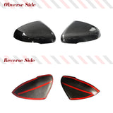 Dry Carbon Fiber Side Car Mirror Cover Caps Cae For Kia Stinger GT EX Hatchback 4-Door 2018-2022 Add On Style Mirror Covers Kits