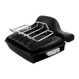 Chopped Pack Trunk Luggage Rack Pad For Harley Tour Pak Electra Road Glide 14-24