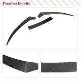 For Audi R8 V10 Gen 2 2016-2018 Real Carbon Fiber Front Bumper Lip Chin Spoiler Car Front Body Kits Guard Chin Lip