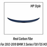 M3 M4 MP PSM Style Carbon Fiber Rear Trunk Lid Boot Ducktail Lip Spoiler Wings For BMW 3 Series F30 F35 320i 325i 330i Tuning