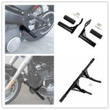 Front Rear Highway Engine Guard Crash Bar Fit For Harley Softail Low Rider Street Bob 18-24