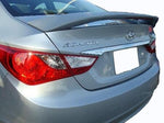 UNPAINTED FOR 2011-2014 HYUNDAI SONATA 2-POST REAR SPOILER W/3RD BRAKE LIGHT