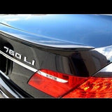 PAINTED REAR LIP SPOILER FOR 2002-2005 BMW 7 SERIES - NO DRILLING REQUIRED