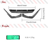 Carbon Fiber Car Rear Bumper Lip Spoiler Diffuser Body Kit for BMW G30 G38 M Sport Sedan 4 Door 2017 2018 2019 540i Non Standard