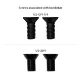 Springer Handlebar Tree Adapter Converter 4.75" to 3.5" Riser For Harley Bikes Front End Clamp