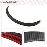 Dry Carbon Fiber Spoiler for Tesla Model Y 2019-2023 Rear Trunk Spoiler Rear Trunk Lid Wing Lip Spoiler Aftermarket Car Parts