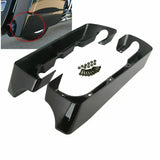 4" Hard Saddle Bag Saddlebag Extension For Harley Touring Models Electra Street Glide Ultra Classic Road King FLH FLT 2014-2023