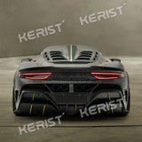 Carbon Fiber Trunk Rear Wing Ducktail Spoiler Lip For Maserati MC20 MAN-Style 2020-2023