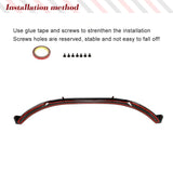 Dry Carbon Fiber Car Front Bumper Lip Splitters for Audi A4 S4 A4 Sline B9.5 2020-2022 Front Bumper Lip Spoiler Splitters Guard