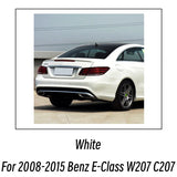 For Mercedes Benz E-Class W207 C207 2 Door Coupe E200 E300 E350 E550 ABS Rear Trunk Lid Boot Ducktail Lip Car Spoiler Wings Part