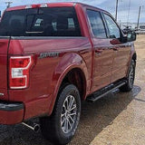 PAINTED FULL SET of 4 SMOOTH FENDER FLARES FOR FORD F150 2018-2019-2020