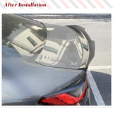 Dry Carbon Fiber Trunk Racing Spoiler for BMW 4 Series G22 G82 M4 Coupe 2021-2023 Auto Rear Boot Lid Highkick Spoiler Wing Lip