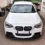 For BMW 1 Series F20 F21 M Sport Style 2012-2014 Canard Cover Trim Splitter Front Bumper Lip Spoiler Auto Body Kits Accessories