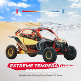 UTV 8.9" Wider Super Extended Fender Flares for Can am Maverick X3 Max Turbo R XDS 1000 Max 2017-2024 715002973