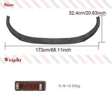 Real Carbon Fiber Car Front Lip Chin Spoiler For Audi A4 B9 S-LINE S4 B9 2019 2020 Sedan Car Front Bumper Splitters Lip