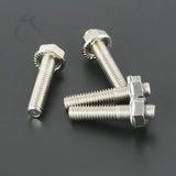 Stainless Exhaust Port Studs Nut For Harley Touring Electra Road Street Glide Sportster 1200 883 Dyna Bob Low Rider