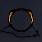 LED Headlight Trim Ring Bezel Light Fit For Harley Electra Street Tri Glide FLHX FLHT 14-23