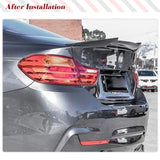 Carbon Fiber Rear Trunk Racing Spoiler for BMW 4 Series F32 Coupe 2014-2019 Car Trunk Lip Rear Wing Spoiler HighKick Spoiler