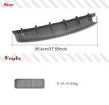 Carbon Fiber Car Front Bumper Lip Spoiler Splitters for Maserati Levante SUV 2016-2019 Car Front Racing Spoiler Body Kits