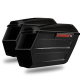 Motorcycle  Hard Chopped Performance Saddlebag Bags For Harley Touring Road King Road Glide Street Glide 2014-2023