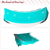 Carbon Fiber/FRP Car Rear Trunk Boot Wing Racing Spoiler For BMW 1 Series 125i 135i E82 Coupe 2008-2012 Car Rear Trunk Spoiler