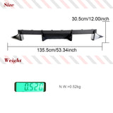 Dry Carbon Car Rear Bumper Diffuser Lip Spoiler for BMW G87 M2 Base Coupe 2-Door 2022-2024 Rear Racing Diffuser Apron Protector