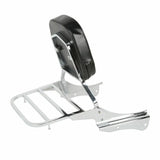 Motorcycle Backrest Sissy Bar Luggage Rack For Honda Shadow Spirit VT750DC 2001-2003 2005-2007 Chain Drive Models