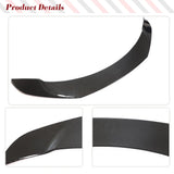 Dry Carbon Fiber Rear Trunk Racing Spoiler for Tesla Model Y 2019-2023 Sport Utility Car Rear Wing Spoiler Highkick Spoiler Kits