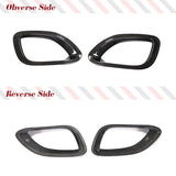 Dry Carbon Car Front Air Vent Trims For Jaguar F-TYPE Base 2021UP Car Side Vent Air Fender Racing Car Body Kits