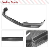 Car Front Bumper Lip Splitters Spoiler for BMW 1 Series F20 F21 Hatchback 2011 - 2014 Base Version Carbon Fiber Front Body Kits