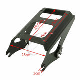 Motorcycle 5.5" Razor Pack Trunk Mount Rack Plate For Harley Tour Pak Street Glide 09-13