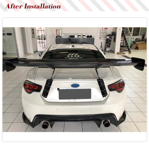 Carbon Fiber Trunk Spoiler for Subaru BRZ 2013-2018 Toyota GT86 2012-2017 Racing Rear Wing Spoiler GT Power Rear Racing Spoiler