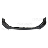 For VW Golf MK8 GTI R-Line 2021-2023 Body Kit Front Bumper Lip Carbon Fiber Look Sport Style Bumper Spoiler Car Accessories