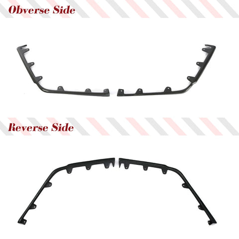 Carbon Fiber Car Front Splitter for Cadillac CTS-V Coupe 2009-2015 Car Front Bumper Lip Winglets Canards Protector Body Kits