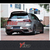 FOR VW GOLF 7 R GTI Rline Volkswagen GOLF 7 R GTI Rline Modified Carbon fiber Aspec PPV400 Rear Bumper