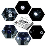Motorcycle LED Fog Lights W/ Attachment Kit For Honda Goldwing GL1800 GL 1800 2018-2024 2019