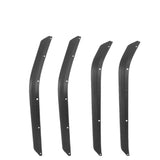 Front & Rear Fender Flares Extensions Set Fits For Jeep Wrangler JK 2007-2017 J401