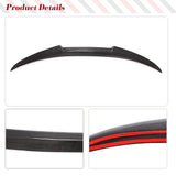 Carbon Fiber Rear Racing Spoiler for BMW F33 F83 M4 Convertible 2014-2019 Car Trunk Spoiler Rear Wing Spoiler HighKick Body Kits