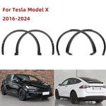 Car Front Fender Arch Eyebrow For Tesla Model x 2016-2024 1078207-00-f 1078209-00-f 1035288-00-l 1035289-00-l Wheel Flare Arch