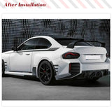 Dry/ Wet Carbon Fiber Car Rear Trunk Spoiler For BMW 2 Series G87 M2 G42 Coupe 2020-2022 MP Style Rear Trunk Spoiler Wing Lip