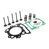 Motorcycle Motorbike Cylinder Cover Gasket Seal Intake Exhaust Valve Kit For YAMAHA Raptor 660R YFM660R 4X4 2001-2005