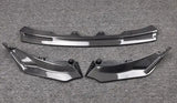 Real Carbon Fiber Car Bumper Front Splitters Lip For BMW G80 G82 M3 M4 2021 2022 2023