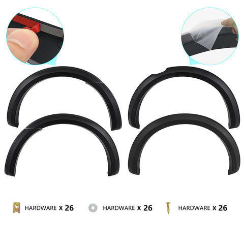 Wheel Arch Mudguards OEM Fender Flares For Ford Ranger 2015-2018,2019-2022 T7 T8 Double Cabin 4x4 Auto Part Accessories