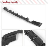 Carbon Fiber Car Rear Bumper Diffuser Lip Spoiler For BMW F30 F31 M Sport Bumper 2012 - 2017 Single Exhaust Two Outlet