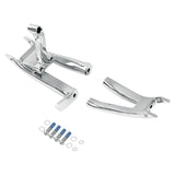 Motorcycle Front Driver Footboard Mount Bracket Kit For Harley Softail Heritage Classic FLDE FLHC FLSL 2018-2023