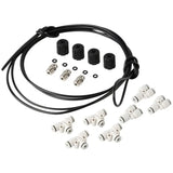 Air Shock Absorber Suspension Hose Line Accessory Kit For Harley Touring FLHX Softail Sportster Dyna 1984-2017