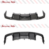 Carbon Fiber Rear Bumper Diffuser Lip Spoiler for Audi S4 Sedan 4 Door 2013 - 2016 B8.5 Car Rear Bumper Diffuser Lip Spoiler