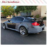 Carbon Fiber / FRP Car Rear Trunk Racing Spoiler for Infiniti Sedan 4-Door G25 2011-2012 G37 2009-2013 Car Rear Spoiler Wing Lip