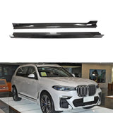 Carbon Fiber G07 Side Skirts For BMW X7 M-SPORT 4-Door 2019-2023 Extensio Rocker Panels Lip Splitter Spoiler Bumper Diffuser
